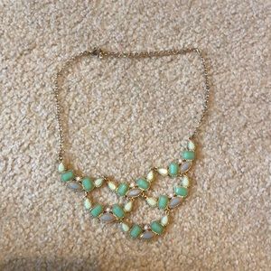 Green Statement Necklace